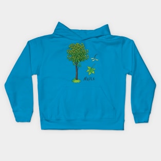 Maple tree Kids Hoodie